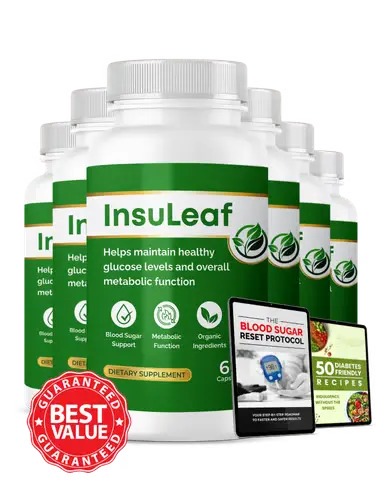 InsuLeaf 6-Bottle Package — Best Value Blood Sugar Support